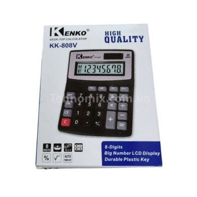 Калькулятор KK 808 Настольный Черный
