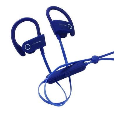 Навушники бездротові вакуумні з мікрофоном Bluetooth G5 Сині