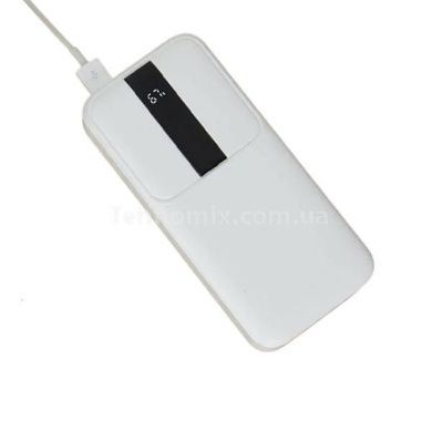 Power bank на два выхода с дисплеем с быстрой зарядкой 10000 mAh INKAX PBQ-06 Белый