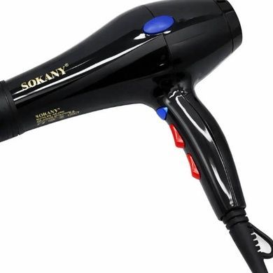 Фен для волос 2400Вт Sokany AND SK-3866 Черный