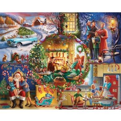Пазлы Рождество 1000 элементов 88573 70*50см Merry Christmas