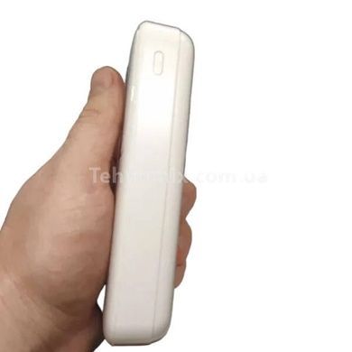 Power bank на два виходи з дисплеєм із швидкою зарядкою 20000 mAh INKAX PBQ-07 Білий