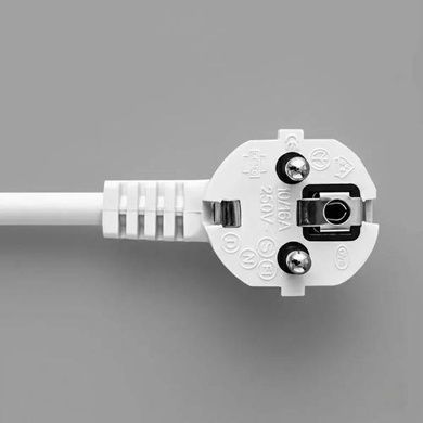 Мережевий фільтр подовжувач 3м, LED, 6-220V, 4-USB, 1-PD Type-C D6 Білий