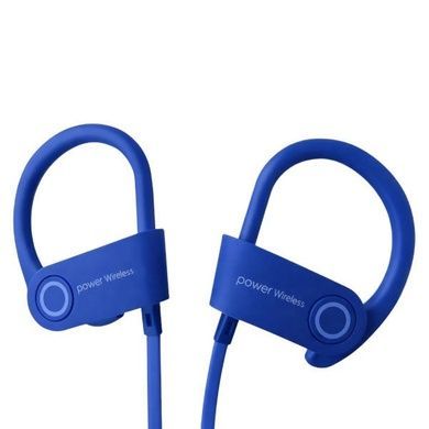 Навушники бездротові вакуумні з мікрофоном Bluetooth G5 Сині
