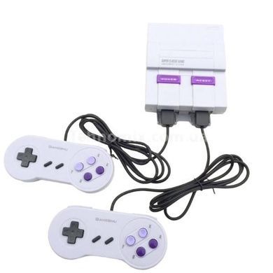 Приставка игровая с 2 проводными джойстиками 821 игра Super Mini SN-02