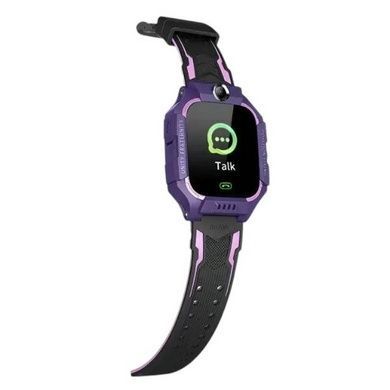 Смарт-годинник Smart Baby Watch Z6 HS-315 з GPS-трекером Фіолетовий