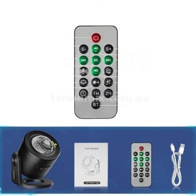 Проектор музыкальный с функцией подключения по Bluetooth projector AND LY-1069 Черный