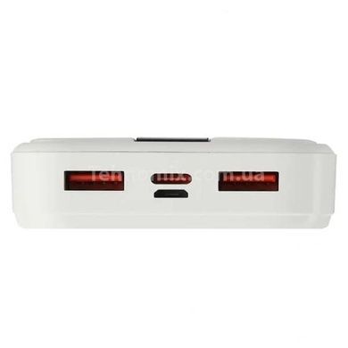Power bank на два выхода с дисплеем с быстрой зарядкой 10000 mAh INKAX PBQ-06 Белый