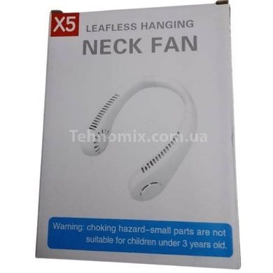 Портативный вентилятор на шею Neck Fan Х5 Белый