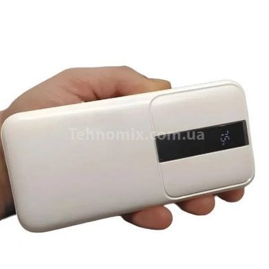 Power bank на два выхода с дисплеем с быстрой зарядкой 10000 mAh INKAX PBQ-06 Белый
