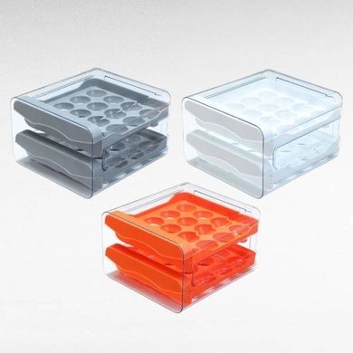 Контейнер для зберігання яєць Egg box AND1454 Сірий