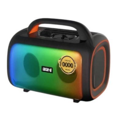 Bluetooth-колонка аккумуляторная с 2 микрофонами USB, TF-карта, AUX GD-2609 Черная