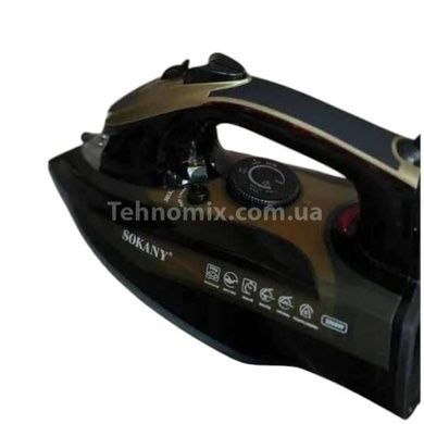 Праска провідна з керамічним покриттям 3200 Вт SOKANY SK-11027 Чорний