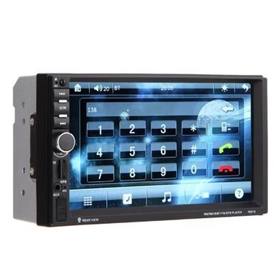 Автомагнітола 2DIN 7018 + GPS