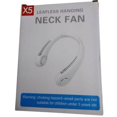 Портативний вентилятор на шию Neck Fan Х5 Білий