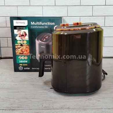 Аэрофритюрница 7,5л 3800Вт Rainberg RB-2242 Черная