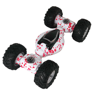 Дитяча трюка машинка перевертень Storm Climbing Car управління рукою Біла з червоним