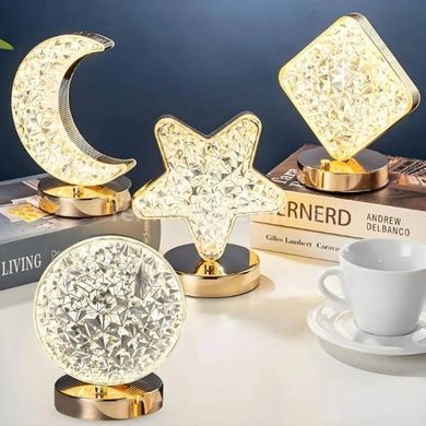 Світильник настільний декоративний Star Moon Table Lamp Золото