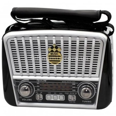 Радиоприемник RX-BT456 Golon FM Серебро