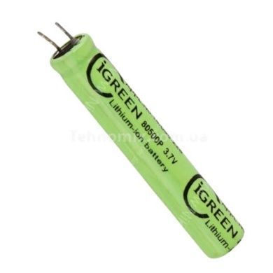 Акумулятор Li-ion 220mAh 3,7V 80500P Cigreen Салатовий