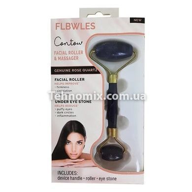 Роликовий масажер для підтяжки обличчя Flawless Contour Фіолетовий