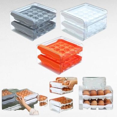 Контейнер для зберігання яєць Egg box AND1454 Сірий