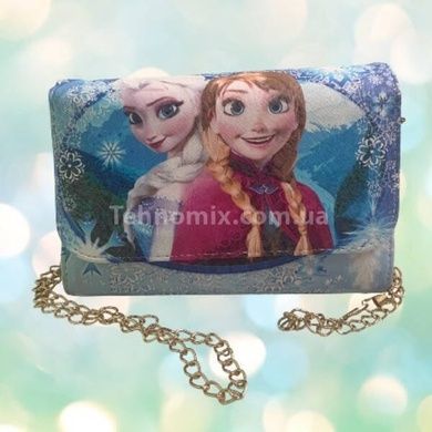 Клатч-сумка дитяча Disney Анна та Ельза Блакитний