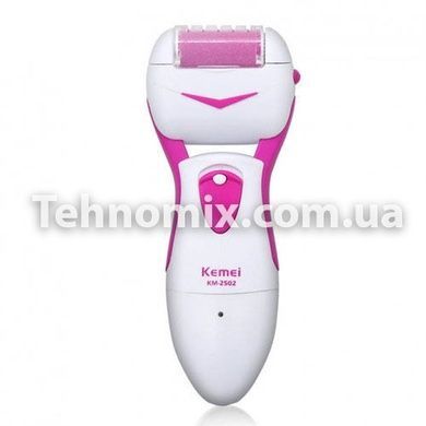 Електрична роликова пилка Kemei KM-2502X 3в1 рожева