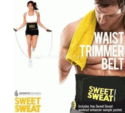 Пояс для схуднення SIZE S з компресією Sweet Sweat Waist Trimmer Belt