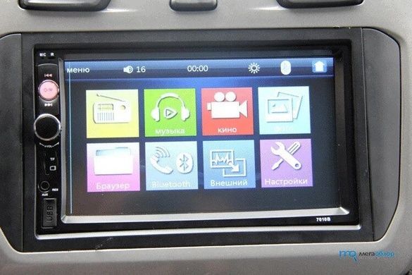 Автомагнітола 2DIN 7018 + GPS