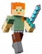 Конструктор Bela My World Minecraft 160 деталей "Алекс з курчам"
