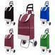 Сумка на коліщатках для покупокTrolley small Бордова