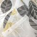 Фіранка-шторка для душу 180*180см Shower curtain W-5 Листя