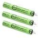 Акумулятор Li-ion 220mAh 3,7V 80500P Cigreen Салатовий