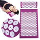 Акупунктурний масажний килимок Acupressure Mat Bed or of Nails Фіолетовий