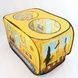Палатка детская игровая Спецтехника 110*70*70см Kids Indoor Outdoor Playhouse YELLOW Желтая