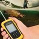 Эхолот портативный с автоизмерением глубины и плотности дна Fish Finder Желтый