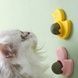 Кулька з котячою м'ятою на липучці Каченя Pet toy LY-757 Жовта