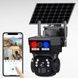 Камера видеонаблюдения с солнечной панелью lens camera AND LD010-4G Черная