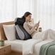 Подушка для изголовья с поддержкой шеи и спины RD-9107 56*44*30см Серая