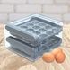 Контейнер для зберігання яєць Egg box AND1454 Сірий