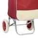 Сумка на коліщатках для покупокTrolley small Бордова