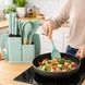 Набір кухонного приладдя 19 предметів Kitchenware Set Зелений