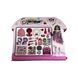 Детский косметический набор сумка для макияжа с зеркалом Kids Pretend Toy Bag Розовый