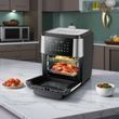 Аерогриль настільний побутовий 12L 2000Вт Air Fryer R.5150 Чорний