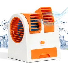 Настольный мини кондиционер Conditioning Air Cooler USB оранжевый