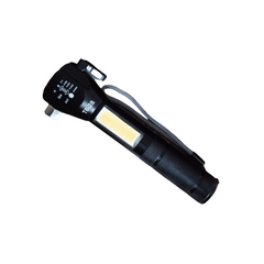 Ліхтар ручний аварійний LED USB + склобій 22018