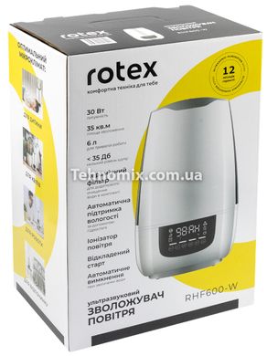 Увлажнитель воздуха ROTEX RHF600-W Белый + Подарок