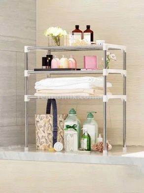 Полиця-органайзер для мікрохвильовки Multifunctional storage rack 65x60x25 см