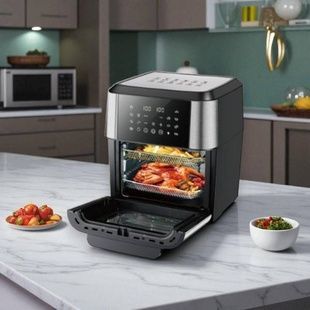 Аэрогриль настольный бытовой 12L 2000Вт Air Fryer R.5150 Черный